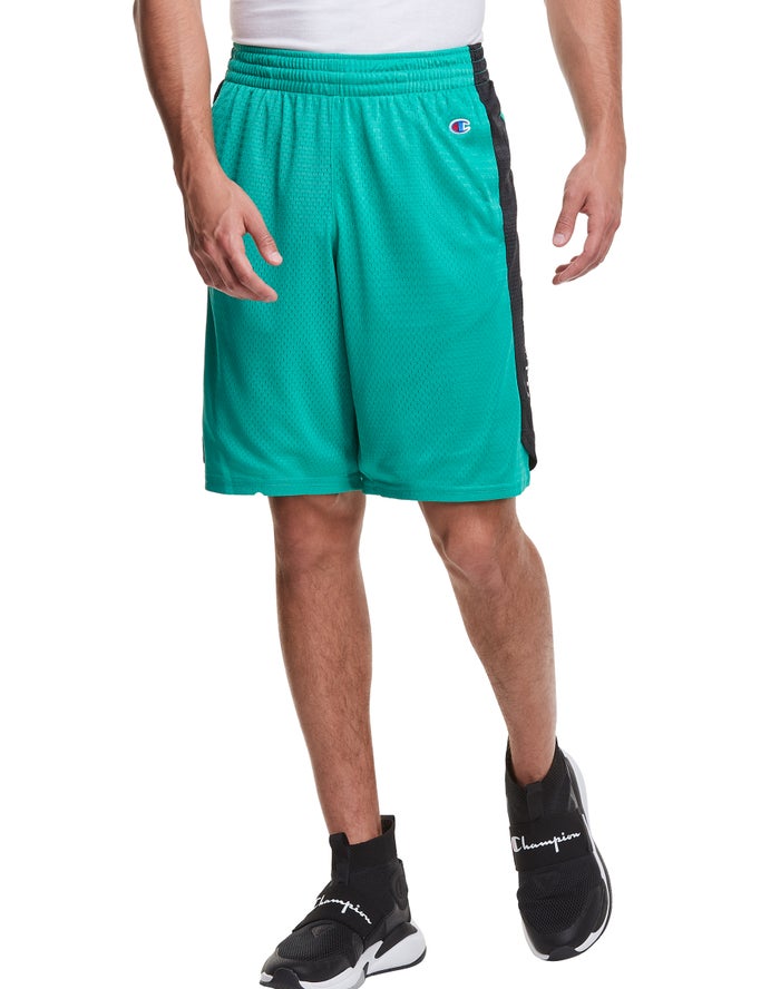 Champion Mesh Basketball Korte Broek Heren - Turquoise - Belgie 4610GASJL